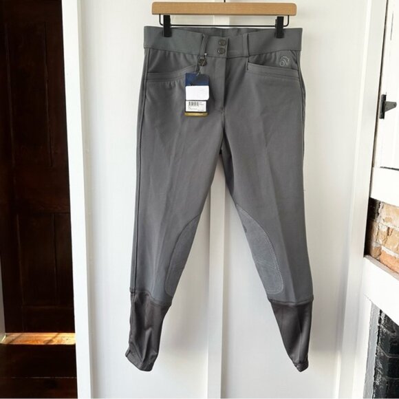 OVATION grey Celebrity slim secret classic knee patch breech - Picture 1 of 6